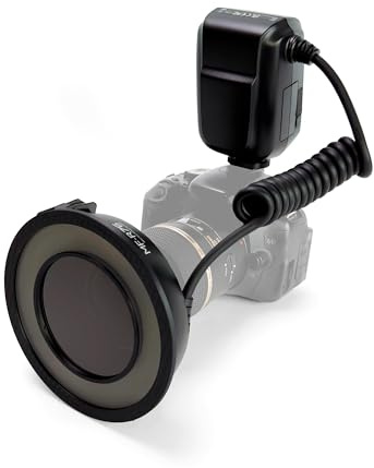 Cross-Polarization Filter Set for Godox MF-R76 Flash Ring - Dental Photography Polarizer Set. No Glare, No Reflections Camera Photography