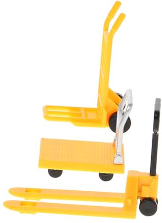 BESTonZON Chariot Élévateur Jouet Résistant Modèle De Construction Éducatif pour Garçon Fille Outil De Déplacement Miniature Et Pratique Cadeau pour Anniversaires Et Jeux Famille