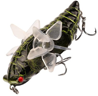 Zikaden-Angelköder, Barsch-Angelköder | Cicada Hard Swimbaits mit rotierendem Süßwasser-Hartköder mit rotierendem Propeller Süßwasser-Hartköder mit rotierendem Propeller Süßwasser-Hartköder mit rot