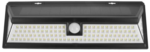 Angoily Applique Murale Solaire Avec Capteur De Mouvement Étanche Led Pour Éclairage Extérieur Jardin Terrasse Patio Cour Sécurisé