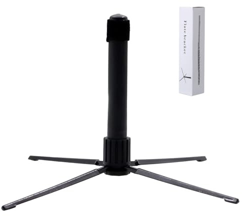 Supporto Clarinetto | Supporto Strumenti Pieghevole Portatile Con Base In Metallo A 4 Gambe - Sostegno Flauto - Per Viaggio Casa Vacanze Compleanno Festa Famiglia Amici