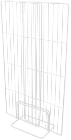 ELAYARD Séparateur de Congélateur en Fil de Fer Robuste Réglable 32-34 CM de Large Hauteur 46 CM Organisateur de Rangement pour Réfrigérateur et Congélateur Coffre Panneau de