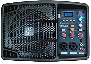 Studiomaster LIVESYS5S 150W Compact PA/Monitor with Media Player