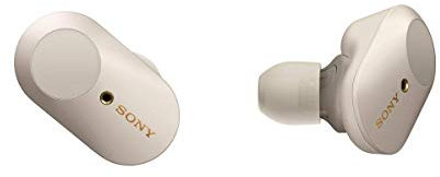 Sony WF-1000XM3 Truly Wireless Noise Cancelling Headphones, up to 32H battery life, stable Bluetooth connection, wearing detection (Renewed)