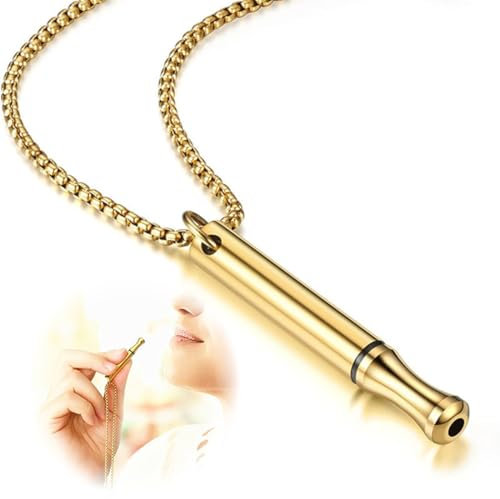 LAKJUOZ 1 Stück Original,Rauchentwöhnung, V2 Halskette Rauchfrei Original, Raucherentwöhnung,Halskette Rauchfrei Atemkette,Kette Mit Rauchen Angst,Hilfsmittel Atemhalskette Aufhören