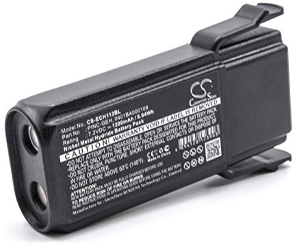 vhbw Batería Recargable Compatible con Elca Control-GEH-A, Control-GEH-D, Genio-M Mando a Distancia, Control Remoto (1200 mAh, 7,2 V, NiMH)