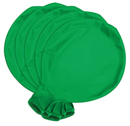 10 jätteballonger mörkgröna, 91 cm XXL ballonger färgglada, stora ballonger, stora heliumballonger, 90 cm stora heliumballonger för födelsedagsfester, festivaler, karneval, bröllop