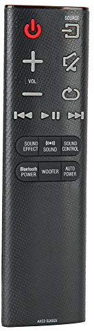 Soundbar Remote Control, Multifunktion für Ps Wj6000 Hw J355 Hw J450 o Soundbar, Kabelgebundener Subwoofer, Soundbar-Fernbedienung