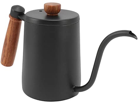 Hervidor De Café Para Verter Sobre, Hervidor De Café Pequeño Con Cuello De Cisne, Hervidor De Café Para Verter Con Boquilla De Cuello De Cisne Hervidor De Café De Acero Inoxidable De 20 Oz Tetera Cafe