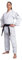 TEKKA BUDO Aikidoanzug Spezial mit Bestickung - weiß - 450g schwer - Aikidojacke Bestickt - Schriftzeichen - Stabiler Stoff - Größe 190