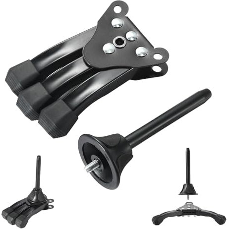Blasinstrumenten-Ständer – Halterung für Blasinstrumente, zusammenklappbar, tragbar, robust und stabil, für Oboe, Klarinette, gerades Saxophon Bellv