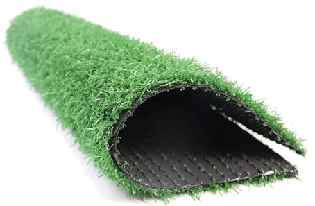 Kunstrasen, Kunstrasen, fusselfreier Rasenteppich für den Außenbereich, schneidbarer DIY-Teppich für Balkon, Esszimmer, Küche, Hinterhof, Kunstrasen, Florhöhe 2 cm (Farbe: Grün, Größe: 150 x