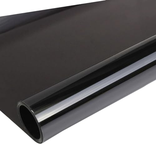 ETOPARS 50cm x 600cm 5% VLT Auto Scheibentönungsfolie Tönungsfolie Rolle Fensterfolie Sichtschutzfolie Scheibenfolie Sonnenschutzfolie Fenster Aufkleber Rauch