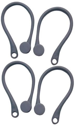 HOMSFOU 2pares Ganchos Protector Auriculares Seguro para Accesorio Auriculares Deportivo Antipérdida No
