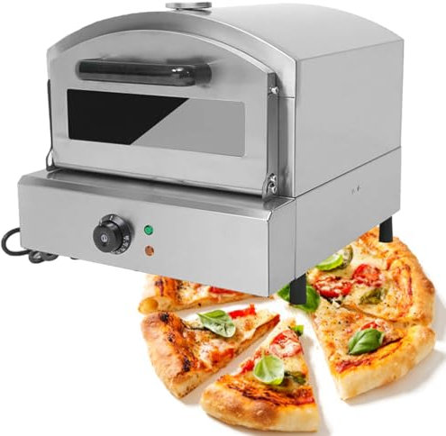 Pizza Oven – Electric Pizza Oven Indoor Portable, 12 Inch Indoor Pizza Oven Countertop, Pizza Maker Heats up to 572˚F for Baked Pizza at Home,220V