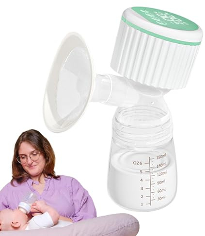Tragbare Milchpumpe, Muttermilchpumpe, tragbare Pumpe, Stillen, automatische tragbare Milchflasche, komplett, intelligenter tragbarer Netzbehälter