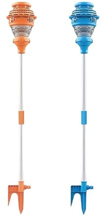 Macchina per Bolle di Sapone a Batteria - Giochi per Festeggiamenti e Attività all'Aperto | Modello a forma di supporto verticale | per all'Aperto, Parchi, Spiagge, Cortili, Lune Park, Ra