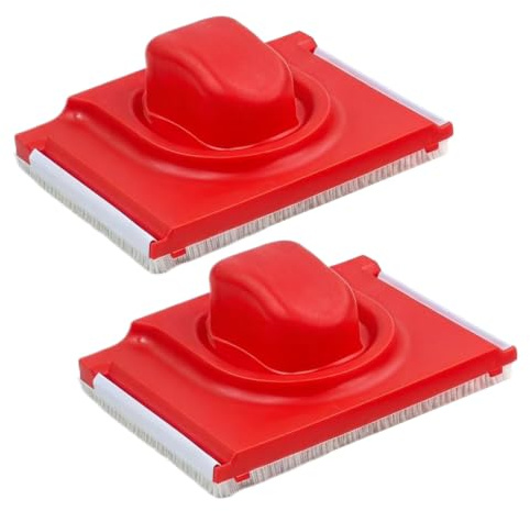 Solvio 2 Pack Paint Edger Tool, Professional Cutting in Tools for Painting, Multifunctional Paint Pad Set with Replacement Pads, Edge Painting Tool for Walls, Ceilings and Baseboards