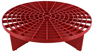 Grit Guard Insert (Red) - Fits 12 inch Diameter Bucket with RED Washboard