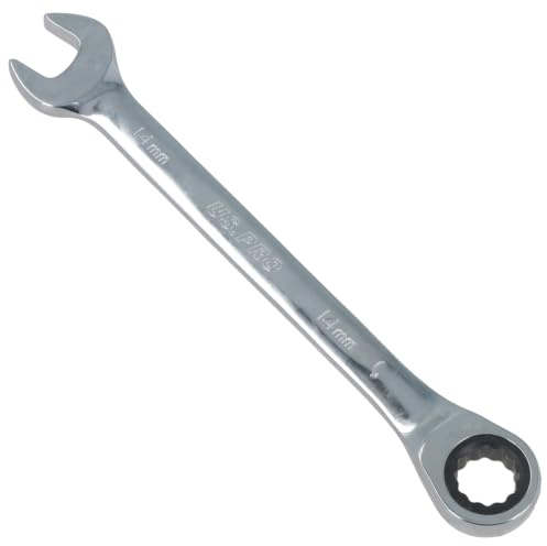 Llave inglesa métrica de 14 mm con engranaje de combinación de engranajes de 72 dientes, Herramienta