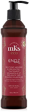 MKS eco Endz, Original Scent - 4 fl oz - Split End Mender & Preventer - Moroccan Argan Oil, Hemp Seed Oil - Vegan & Cruelty Free