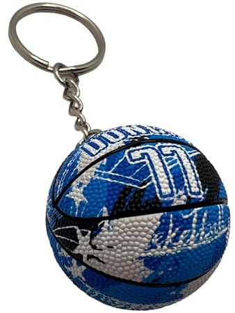 Llavero Doncic compatible con NBA 77 Mavericks Basket Gadgets Accesorios Idea Regalo Hombre Mujer Niño Colgante Creativo 3D