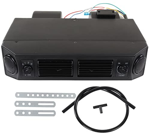 Unité D'assemblage D'évaporateur de Climatisation de Voiture Automobile à 3 Vitesses avec Kit D'aérations de Sortie pour Voitures Camions RV (12V)