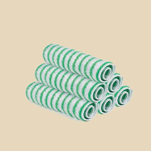 MEKPAM Chiffon À Vaisselle Double Couche en Fibre De Bambou,10 Pcs,Chiffon De Nettoyage Épais pour La Vaisselle,Motif De Cuisine,Serviette À Vaisselle