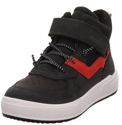Superfit Maverick Sneaker da Ragazzo Gore-Tex 1-100103, Nero Rosso 0000, 36 EU
