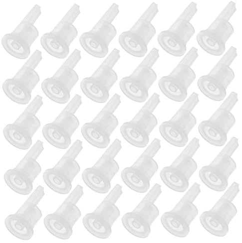 Gatuida 100pièces Lot De Bouchons Intérieurs Pour Flacons Huile Bouchons Étanchéité Rechanges Pour Compte-gouttes Huile Essentielle