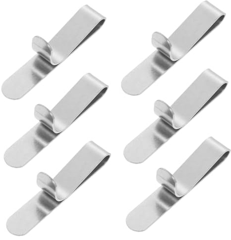 Kuchenringe aus Edelstahl 6 Stück für Mousse Ringe, Clips | Kuchenring Rund Verstellbar, 6-10cm Höhe für Dessert und Gebäckformen