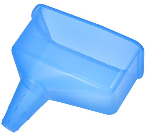 ANDRESLAD Entonnoir Plastique Carré pour Remplissage Essence et Huile Moteur Grand Facile à Nettoyer Ergonomique et Polyvalent pour Voitures et Motos