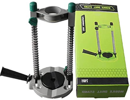 Gabarit de perceuse pour trous droits Guide de perceuse multi-angle portable Support de perceuse mobile Angle réglable Support d'aneth électrique durable Angle réglable