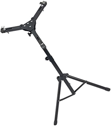 VICASKY Halter Schwarzer Eisen Abs Übungspad für und Verstellbarer Übungsinstrumentenständer Snare Drums und Dumb für Professionelle und Persönliche Nutzung