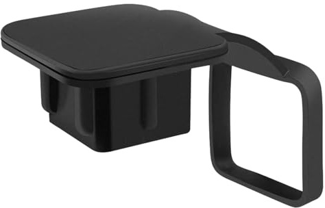 2 Zoll Schutzkappe Gummi Abdeckung Anhängerkupplung mit Halterung Auto Stecker Abdeckung Anhänger Haken Staubstecker KFZ Kugelkopf Kompatibel mit Klasse 3 III / 4 IV / 5 V Empfängerkupplung