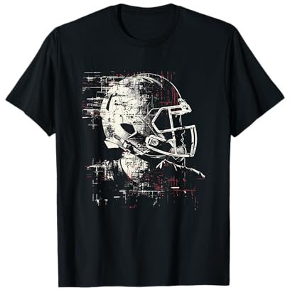 American Football Helm Linemen T-Shirt