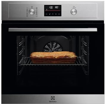 Pyrolyse-Multifunktionsofen gepulste rotierende Hitze ELECTROLUX COH4P46BX0 Kalte Tür 45 vorprogrammierte Rezepte