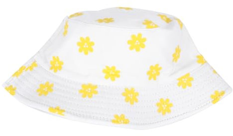 minkissy 1stück Wendbarer Fischerhut Mit Blumenmuster Uv-Schutz Eimerhut Für Damen Für Sommer-Outdoor-aktivitäten Komfortabel Doppelseitiges Design Perfekter Sonnenhut
