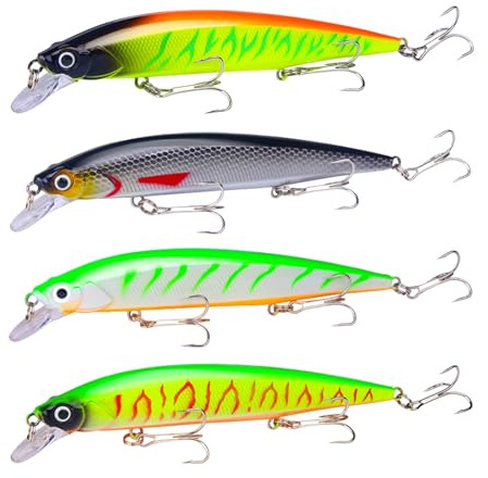 TENGWA Gädda bete fiskedrag 14 cm 18,3 g wobbler för gös och öring sött saltvattenfiske, bete abborre, gös och annan rovfisk