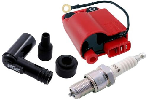 kompatibel mit Piaggio CDI + Zündspule + Zündkerze NGK B9ES NRG MC2 kompatibel mit Sfera NSL RST TEC ZIP SSL