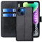 FMPCUON Cover per iPhone 14 Plus,Cover in Pelle iPhone 14 Plus,Flip Wallet Case Custodia in Pelle PU Premium,Slot per Schede,con Magnetica a Scatto per Apple iPhone 14 Plus,Nero