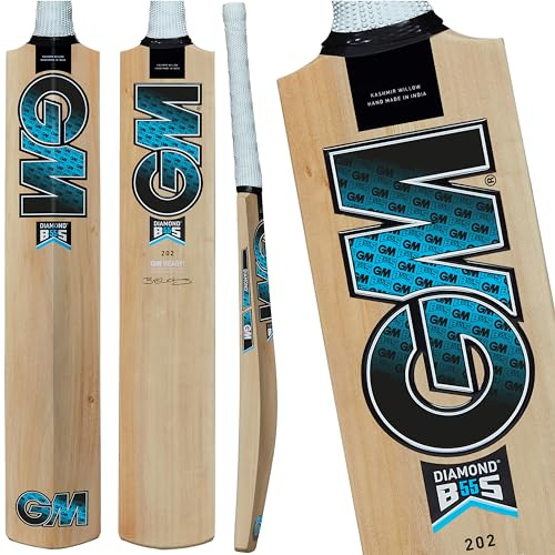 Gunn & Moore GM Cricketschläger – Kaschmir-Weide – Hex-Griff – erhältlich in verschiedenen Qualitäten und Größen für Kinder bis volle Größe