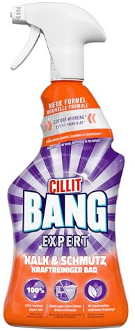 CILLIT BANG Expert Kraftreiniger Kalk und Schmutz – Wirkstoffe natürilchen Ursprungs –1 x 750 ml