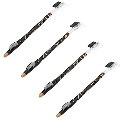 Ipetboom 4stücke Augenbrauenstift Mit Anspitzer Wasserfest Für Frauen Kosmetische Augenbrauen Liner Bleistifte Make-up Augenbrauen Zeichnung