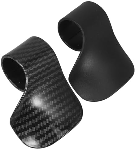Controllo Velocità di Crociera per Motocicletta 2 Pezzi PP Nero Manubrio | Finitura Elegante, Supporto Stabile, Regolazione Precisa, Accessorio per Motocicletta e Bicicletta, Facile da Riporre