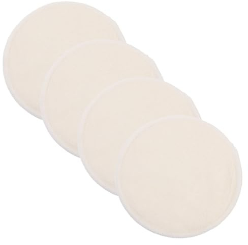 Toyvian 4pezzi Coppe Assorbilatte Riutilizzabili Per Allattamento Morbide e Traspiranti Assorbente e Fodera Facili Da Trasportare Pulire