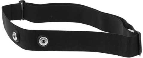 EXQUIMEUBLE Fascia Toracica con Sensore Frequenza Cardiaca Comfort Ottimale per Allenamenti Sportivi per Ciclismo Realizzata Morbido Ed Elastico