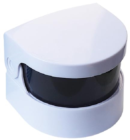 Macchina Pulitore Di Ritenzione Ad Ultrasuoni - Capsula Pulitore DiStal | Detergente Per Gioielli UV | Strumento Di Pulizia Profonda A Prova Di Perdita Per Collane Braccialetti Orecchini