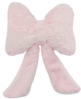 QPQPTT Bow Pillow, Bow Cushion, Pink Cushion, Soft Plush Decorative Pillow, Elegant Bow Design for Home Decor, Comfortable Throw Pillow for Sofa, Bed, Car, for Women