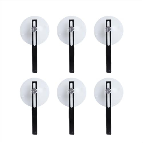 Lafeier 6 Stück TV Side Board Retainer Clip LED LCD Bildschirm Entferner Reparatur Werkzeug Silikon Vakuum Saugnapf